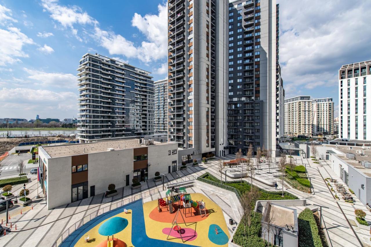 Stylish Apartment In Belgrade Waterfront Екстериор снимка