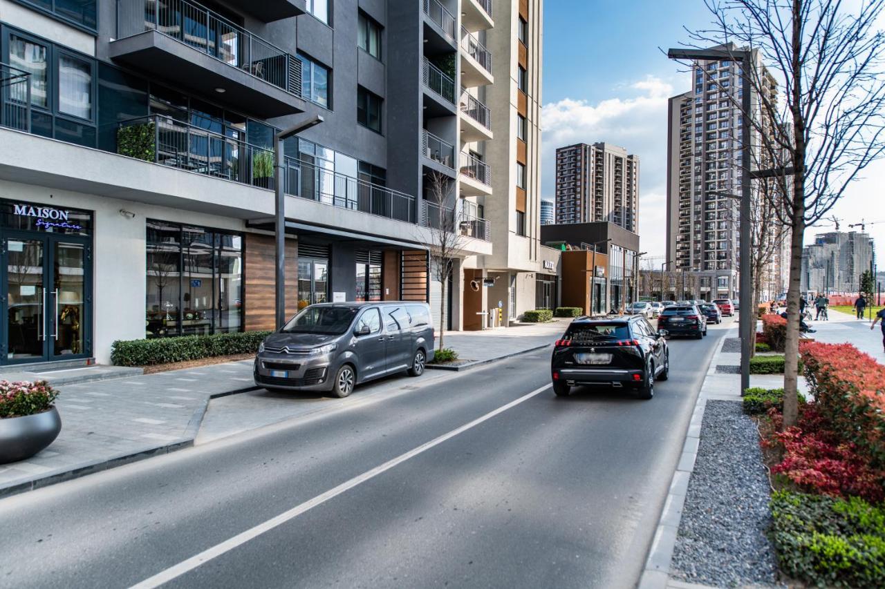 Stylish Apartment In Belgrade Waterfront Екстериор снимка
